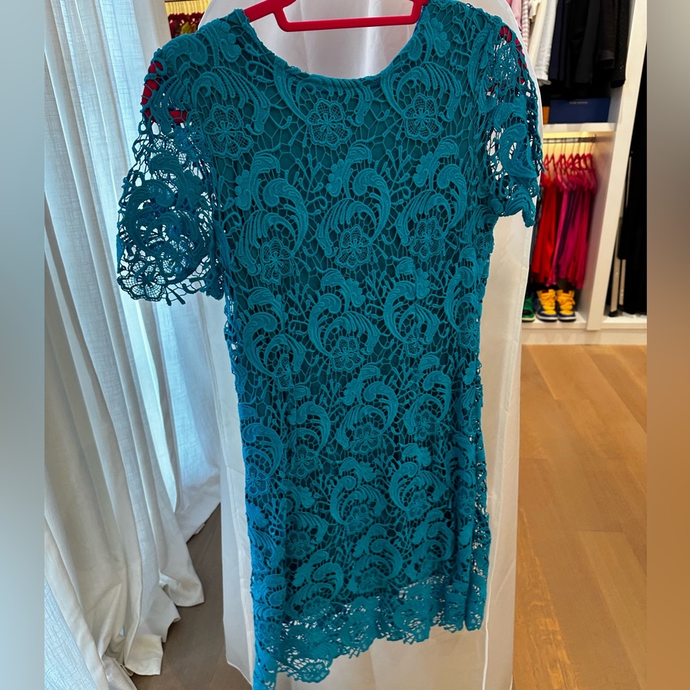 Beautiful blue lace dress